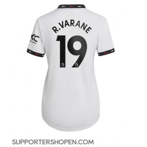 Manchester United Raphael Varane #19 Borta Matchtröja Dam 2022-23 Kortärmad